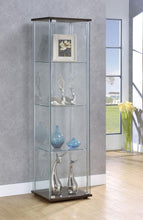 Load image into Gallery viewer, Bellatrix - 4-Shelf Clear Glass Curio Cabinet