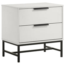 Load image into Gallery viewer, Sonora - 2-Drawer Nightstand Bedside Table - White