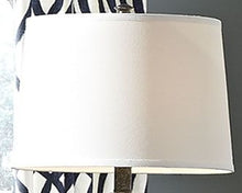 Load image into Gallery viewer, Sharolyn - Transparent / Silver Finish - Glass Table Lamp