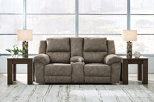 Load image into Gallery viewer, Laresview - Fossil - Dbl Reclining Loveseat with Console