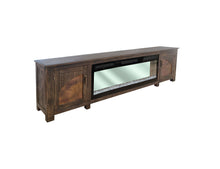 Load image into Gallery viewer, Blackburn - 93&quot; Electric Fireplace - Dark Brown