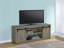 Load image into Gallery viewer, Brockton - 3-shelf Sliding Doors TV Console
