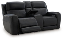 Load image into Gallery viewer, 5Z-Comfort - Relaxation - Power Reclining Loveseat with Console / Adj Headrest