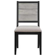 Load image into Gallery viewer, Elodie - Wood Dining Side Chair (Set of 2) - Gray And Black