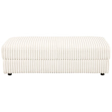 Load image into Gallery viewer, Emberson - Upholstered Rectangular Storage Ottoman - Ivory