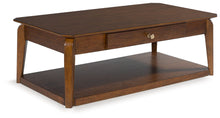 Load image into Gallery viewer, Trenmour - Medium Brown - Rectangular Cocktail Table