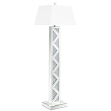Load image into Gallery viewer, Carmen - Empire Mirrored Acrylic Floor Lamp - Silver