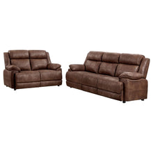 Load image into Gallery viewer, Ellington - Upholstered Padded Arm Sofa Set