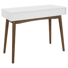 Load image into Gallery viewer, Bradenton - 1-Drawer Wood Writing Desk - White