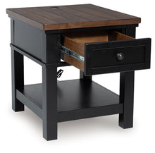 Load image into Gallery viewer, Wildenauer - Brown / Black - Rectangular End Table