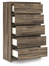 Load image into Gallery viewer, Elbrim - Brown - Five Drawer Chest