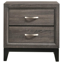Load image into Gallery viewer, Watson - 2-Drawer Nightstand - Gray Oak
