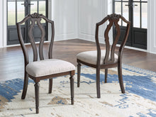 Load image into Gallery viewer, Lavinton - Tan / Brown - Dining Upholstered Side Chair (Set of 2)