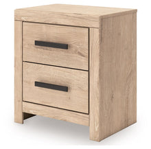 Load image into Gallery viewer, Sanginlane - Tan - Two Drawer Night Stand