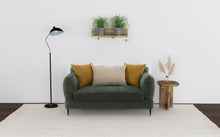 Load image into Gallery viewer, Jade - Chenille Upholstered Modern Track Arm Loveseat