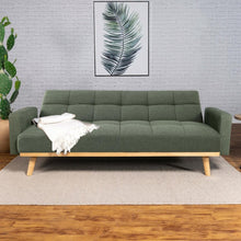 Load image into Gallery viewer, Kourtney - Upholstered Tufted Convertible Sofa Bed