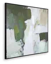 Load image into Gallery viewer, Vinick - Green / Gray / White - Wall Art