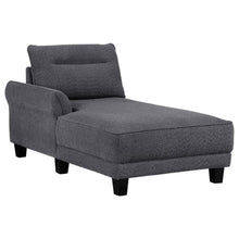 Load image into Gallery viewer, Caspian - Upholstered Curved Arm Chaise Sectional Sofa