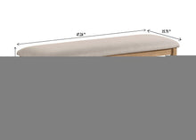 Load image into Gallery viewer, Arden - Bench - Light Brown / Gray