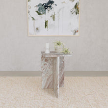 Load image into Gallery viewer, Bowdoin - Genuine Marble Accent Side Table - Gray