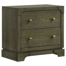 Load image into Gallery viewer, Gran Park - 2-Drawer Nightstand Bedside Table - Dark Cocoa