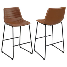 Load image into Gallery viewer, Zuni - Faux Leather Upholstered Bar Chair (Set of 2)