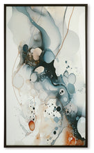 Load image into Gallery viewer, Foxenburg - Blue / Amber / White - Wall Art