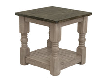 Load image into Gallery viewer, Natural Stone - End Table - Taupe Brown