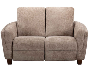 Morehead - Power Loveseat - Biscotti