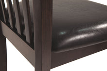 Load image into Gallery viewer, Hammis - Dark Brown - Dining UPH Side Chair (Set of 2)