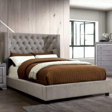 Cayla - Queen Bed - Gray