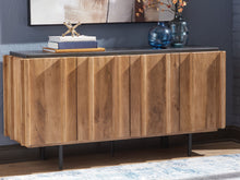 Load image into Gallery viewer, Quintavious - Brown / Charcoal - Accent Cabinet