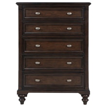 Load image into Gallery viewer, Andover - 5-Drawer Chest Of Drawers - Dark Oak