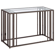 Load image into Gallery viewer, Adri - Glass Top Entryway Sofa Console Table