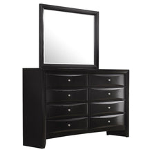 Load image into Gallery viewer, Briana - Rectangular 8-drawer Dresser With Mirror - Black