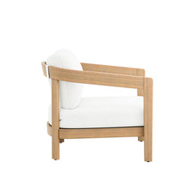 Load image into Gallery viewer, Wesley - Patio Club Chair With Cushion - White