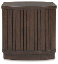 Load image into Gallery viewer, Korestone - Dark Brown - Square End Table