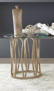 Monett - Round Glass Top Table
