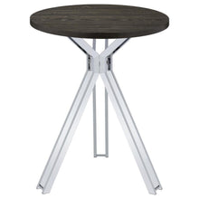 Load image into Gallery viewer, Edgerton - Round Pub Height Bistro Bar Table - Dark Oak