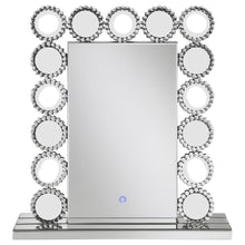 Load image into Gallery viewer, Aghes - Vanity Mirror With Lighting - Silver