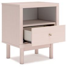 Load image into Gallery viewer, Wistenpine - Blush - One Drawer Night Stand