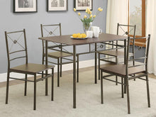 Load image into Gallery viewer, Anna - 5-Piece Rectangular Dining Set