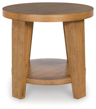 Load image into Gallery viewer, Kristiland - Light Brown - Round End Table