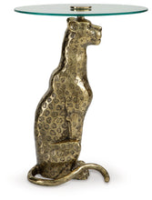 Load image into Gallery viewer, Vallain - Antique Gold Finish - Accent Table