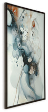 Load image into Gallery viewer, Foxenburg - Blue / Amber / White - Wall Art