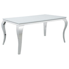Load image into Gallery viewer, Carone - Rectangular Glass Top Dining Table