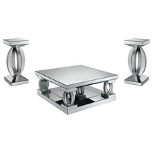 Load image into Gallery viewer, Amalia - Mirrored Coffee Table Set