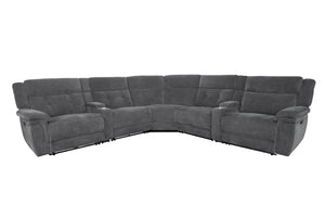 Richland - Modular Power Reclining Sectional With Power Adjustable Headrests