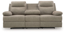 Load image into Gallery viewer, Side-Swipe - Reclining Sofa With Drop Down Table