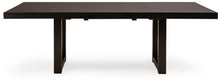 Load image into Gallery viewer, Neymorton - Dark Grayish Brown - Rectangular Dining Room Butterfly Extension Table
